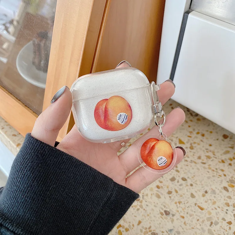 Чехол для airpods 3 блестящий прозрачный чехол наушников Apple Airpods 2021 | Электроника