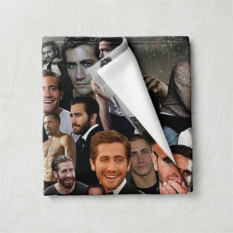 Gaslight Gatekeep Girlboss Джейк Gyllenhaal фотоколлаж пледы для женщин мужчин девочек мальчиков