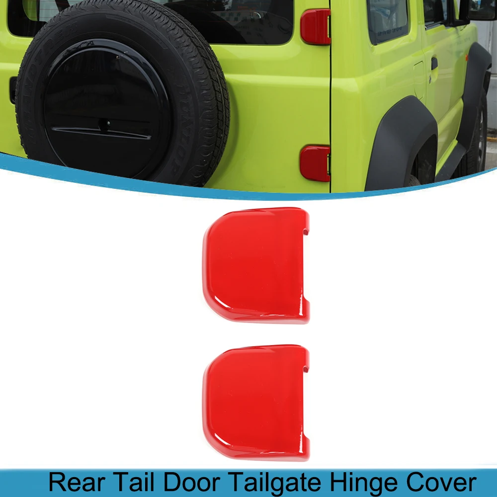 

Car Rear Tail Door Tailgate Hinge Decoration Cover for Suzuki Jimny 2019 2020 2021 2022 2023 JB64 JB74 Auto External Accessories