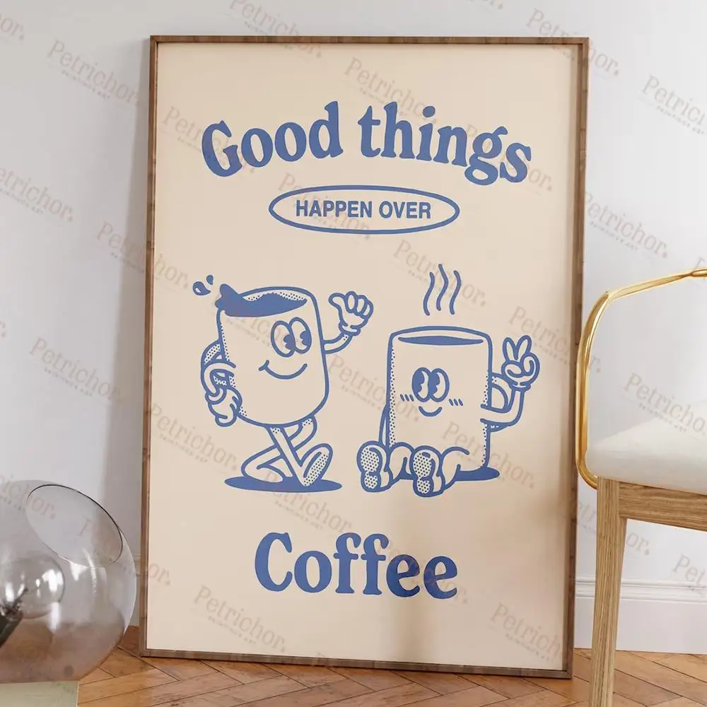 

Печать на холсте "Цитаты о кофе"