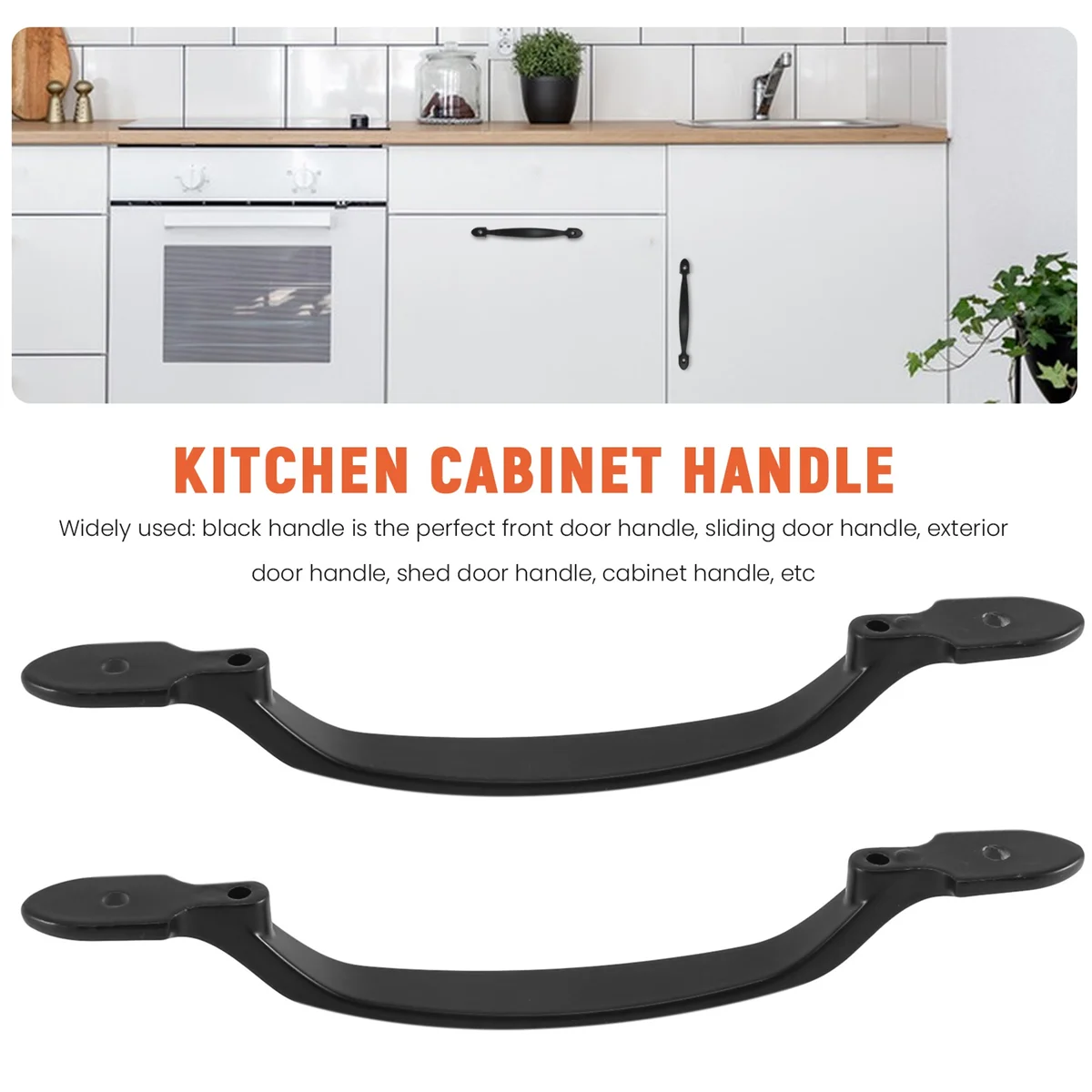 Дверная ручка Мебельная 2 шт. ручки шкафа из нержавеющей стали с винтами