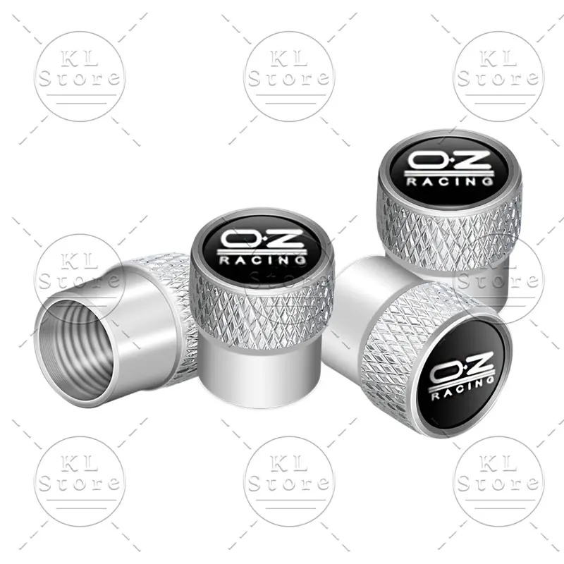 

OZ O.Z Racing Logo Автомобильный металлический значок Колеса Шины Клапаны Крышки шин Пылезащитный чехол Универсальный для автомобиля Велосипед Грузовик Аксессуары для мотоциклов