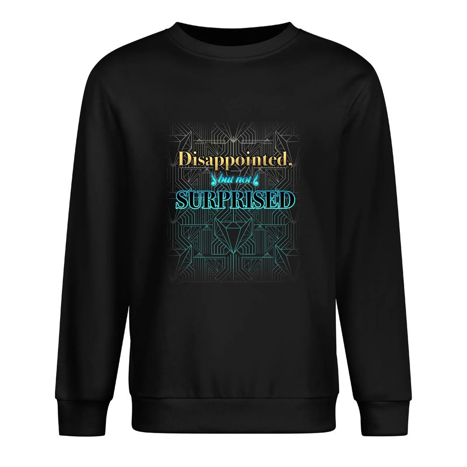 Disappointed But Not Surprised Pullover Hoodie korean clothes men autumn jacket tracksuit sweatshirts