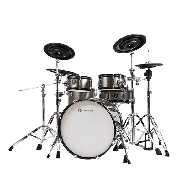 

Lemon drum T950 head wooden digital drum electronic drum mesh set