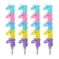 20pcs stackable unicorn pencils fun decorative pencils stationery stacking pencils school pencils for kids