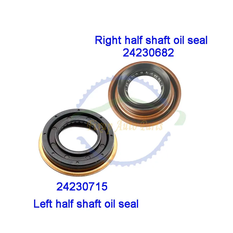 

6T40/6T30/6T45/9T50/6F35 сальник автоматической коробки передач, правый левый полувала, сальник 24230682 24230715 для Chevrolet Buick Cruze
