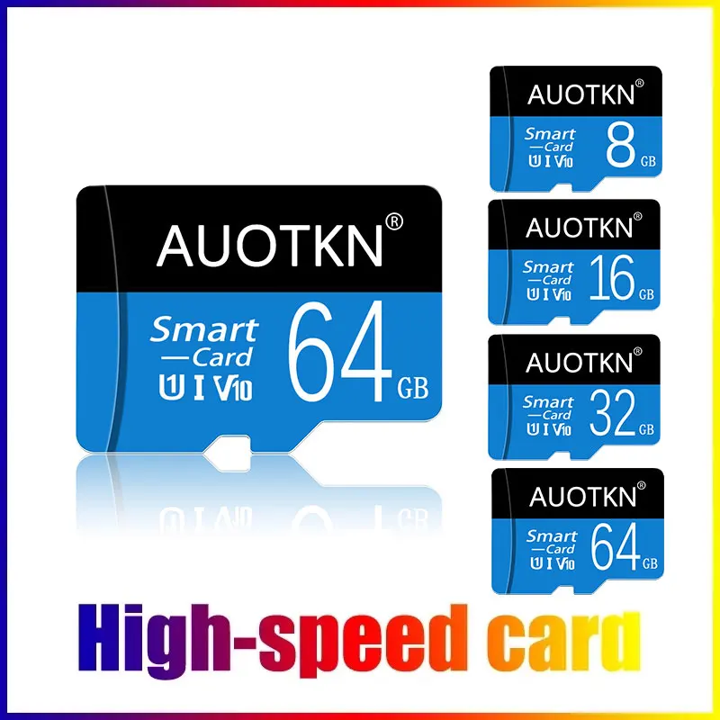 Карта памяти Micro TF 128 ГБ 256 Class 10 V10 4K 512 Mini SD Flash Card 8 16 32 для смартфона камеры дрона