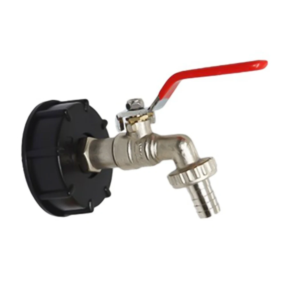 

Brass Pacifier High quality IBC Tank Accessories S60x6 Brass Container Adapter and 1/2inch Valve Hose Connector