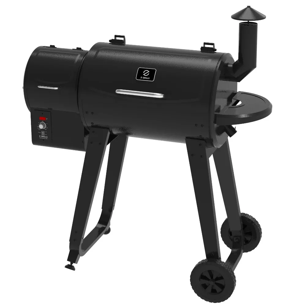 

Wood Pellet Grill & Smoker 8-in-1 BBQ 2022 model, Black Free Shipping