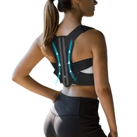 posture corrector fully adjustable comfort support straightener for spine back neck clavicle and shoulder improve posture