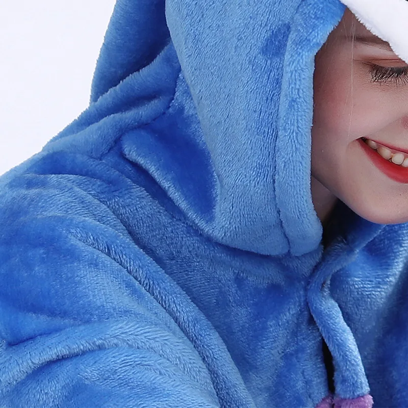 Мультяшные животные косплей Кигуруми Ослик комбинезоны пижамы комбинезон