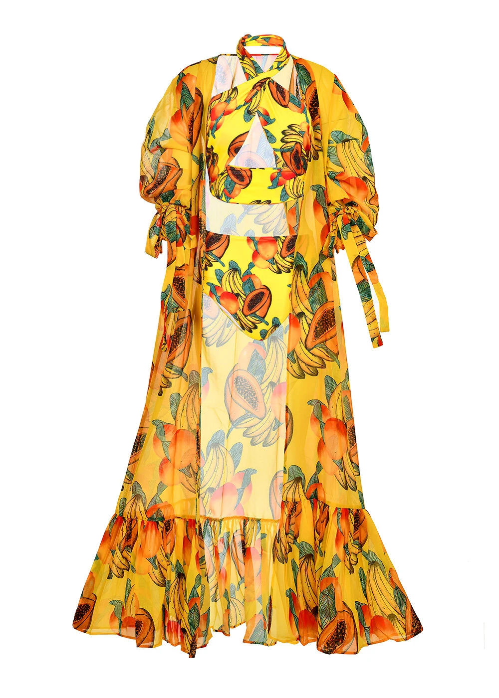 

Купальник-бикини женский с завышенной талией и чашками пуш-ап