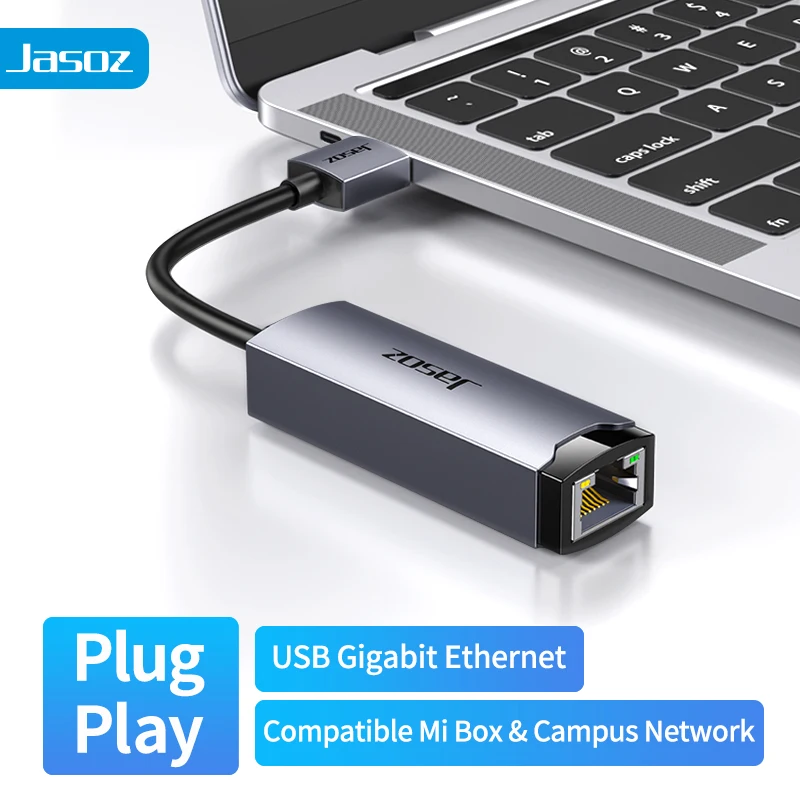 USB Ethernet Adapter USB3.0 1000Mbps USB RJ45 Network Card for Laptop Xiaomi Mi Box S Nintendo Switch PC Internet USB Lan