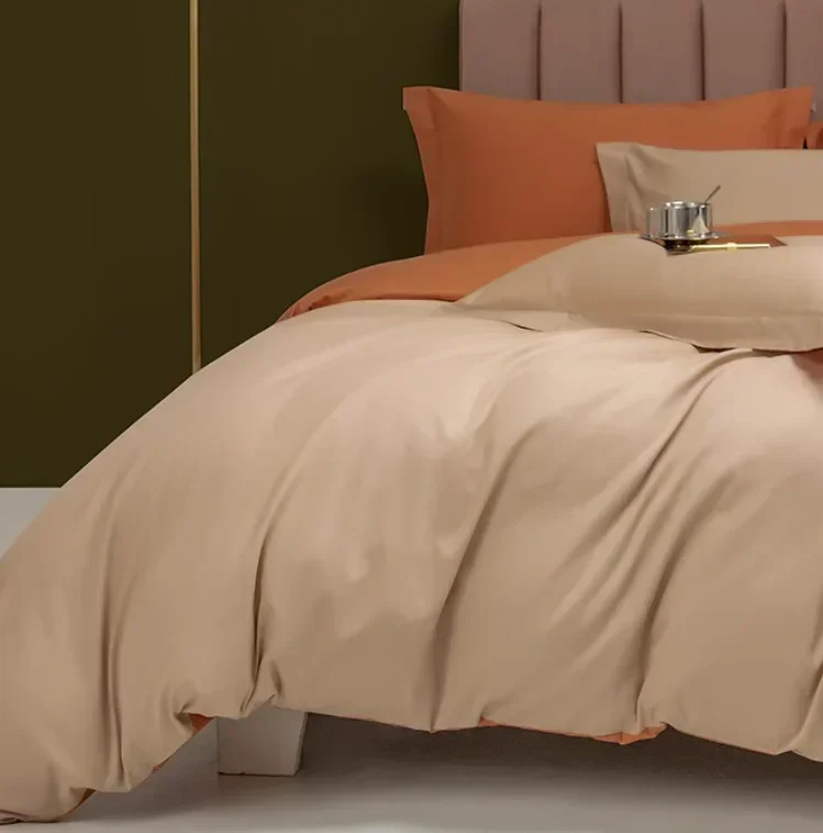 Пододеяльник из чистого хлопка 100S Синьцзян с длинным степлением односоставный