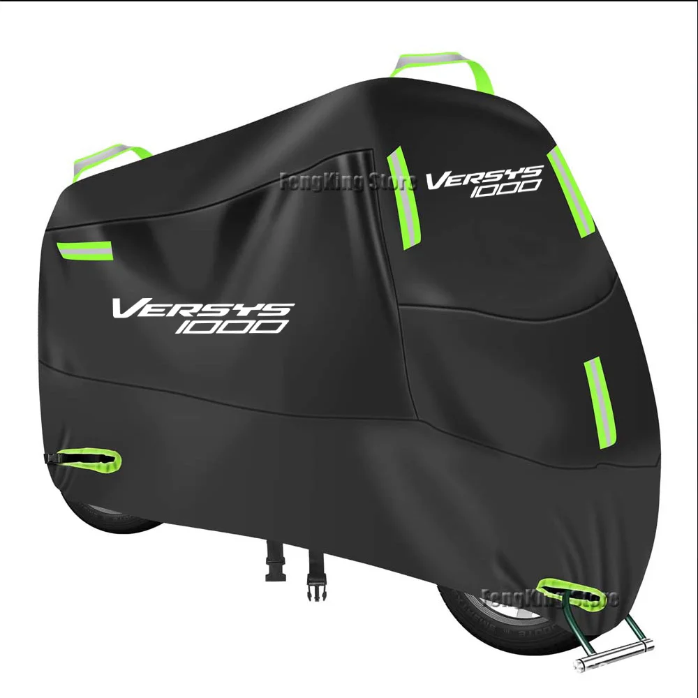 

Чехол для мотоцикла Kawasaki Versys 650 X-300 Versys 1000, защита от ультрафиолета, пылезащитный, снежный, уличный, непромокаемый, водонепроницаемый чехол