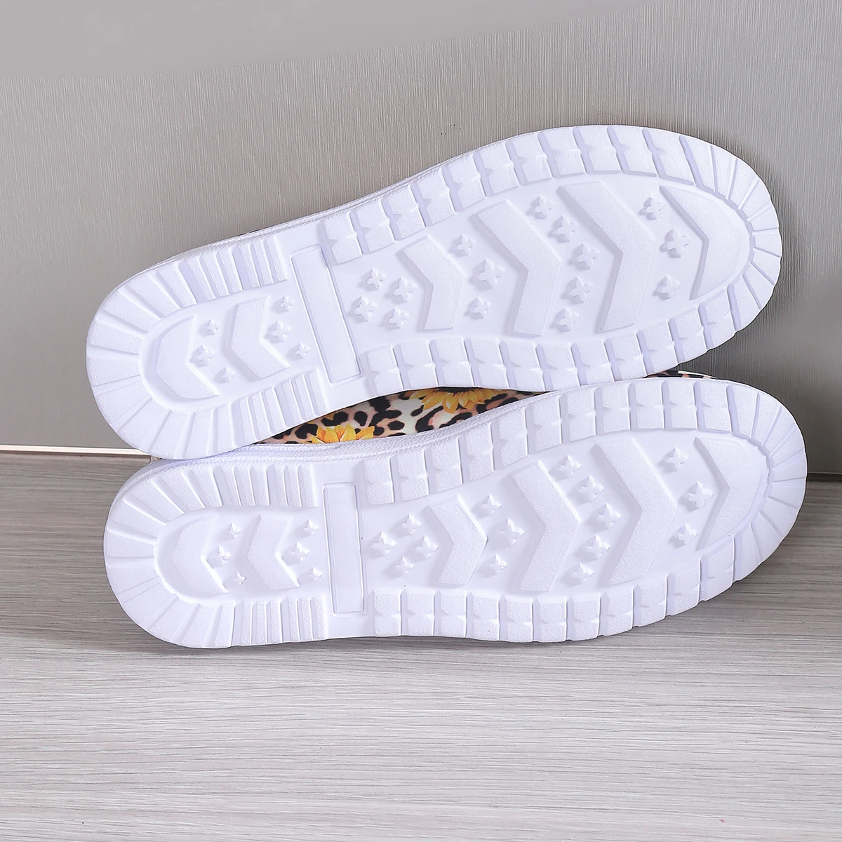 Женские Повседневные Парусиновые Лоферы На Плоском Каблуке Удобная Уличная