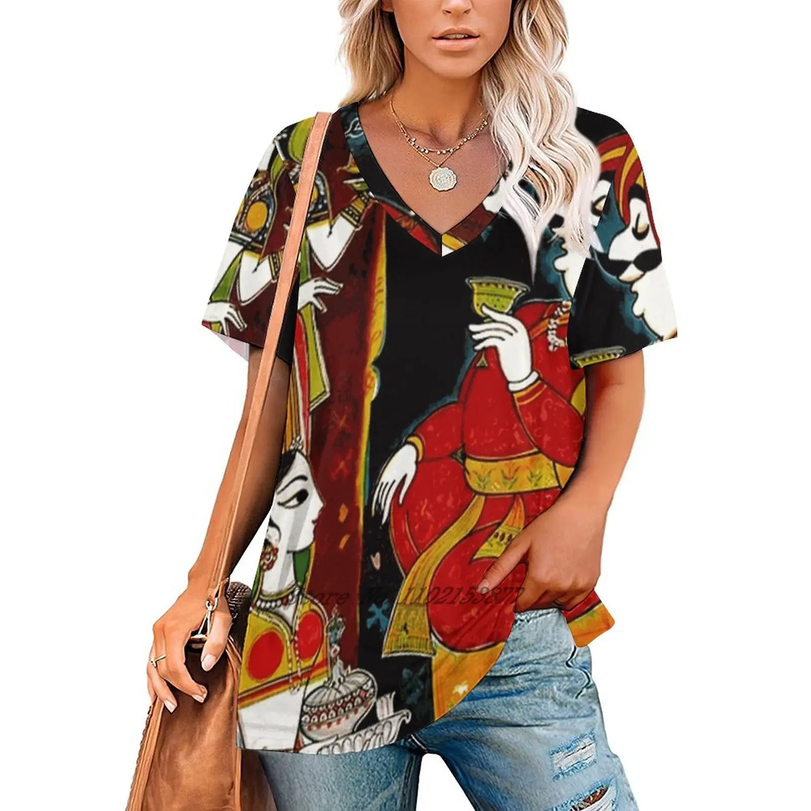 Air India: Винтажная женская футболка с рекламным принтом Travel повседневные топы