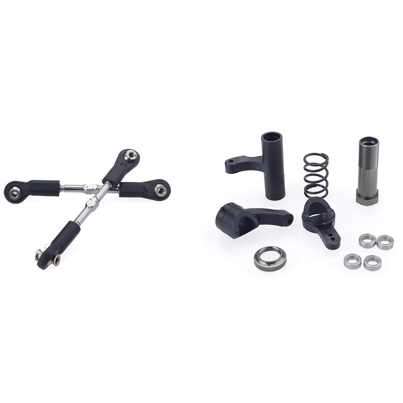 

1 комплект 8028 детали и 2 шт. 8124 металлический рулевой стержень 75-85 мм для 1/8 Zd Racing 9116 9020 9072 9071 9203