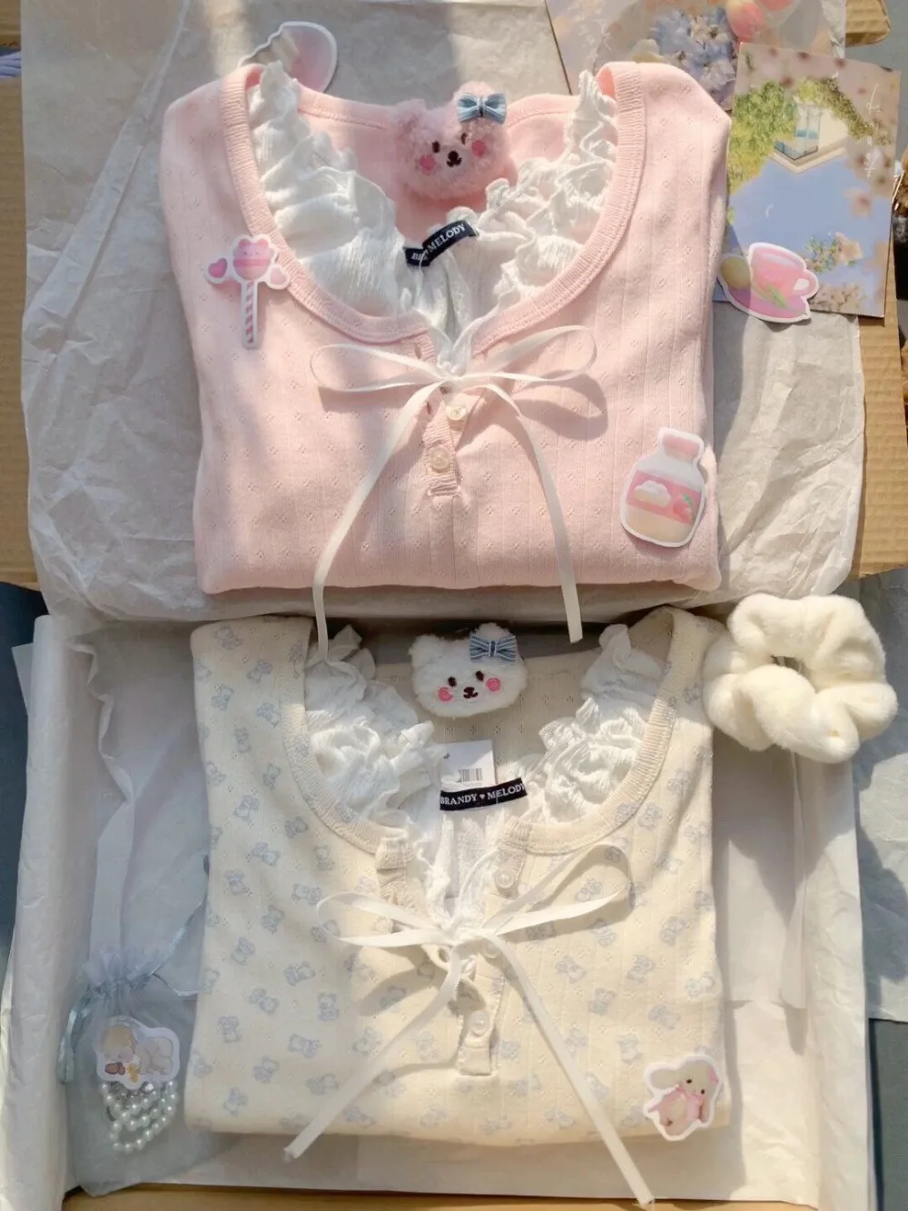 Женская футболка с длинными рукавами и в стиле Лолита