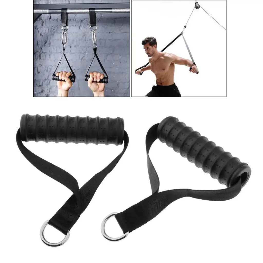 Упаковка из 2 шт. ручки для эспандеров D ремень упражнений пенопластовый