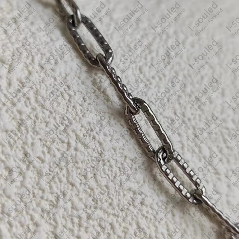 Prolate O Type Chain  5.0 MM Wide Solid Titanium Chain Necklace New Arrival