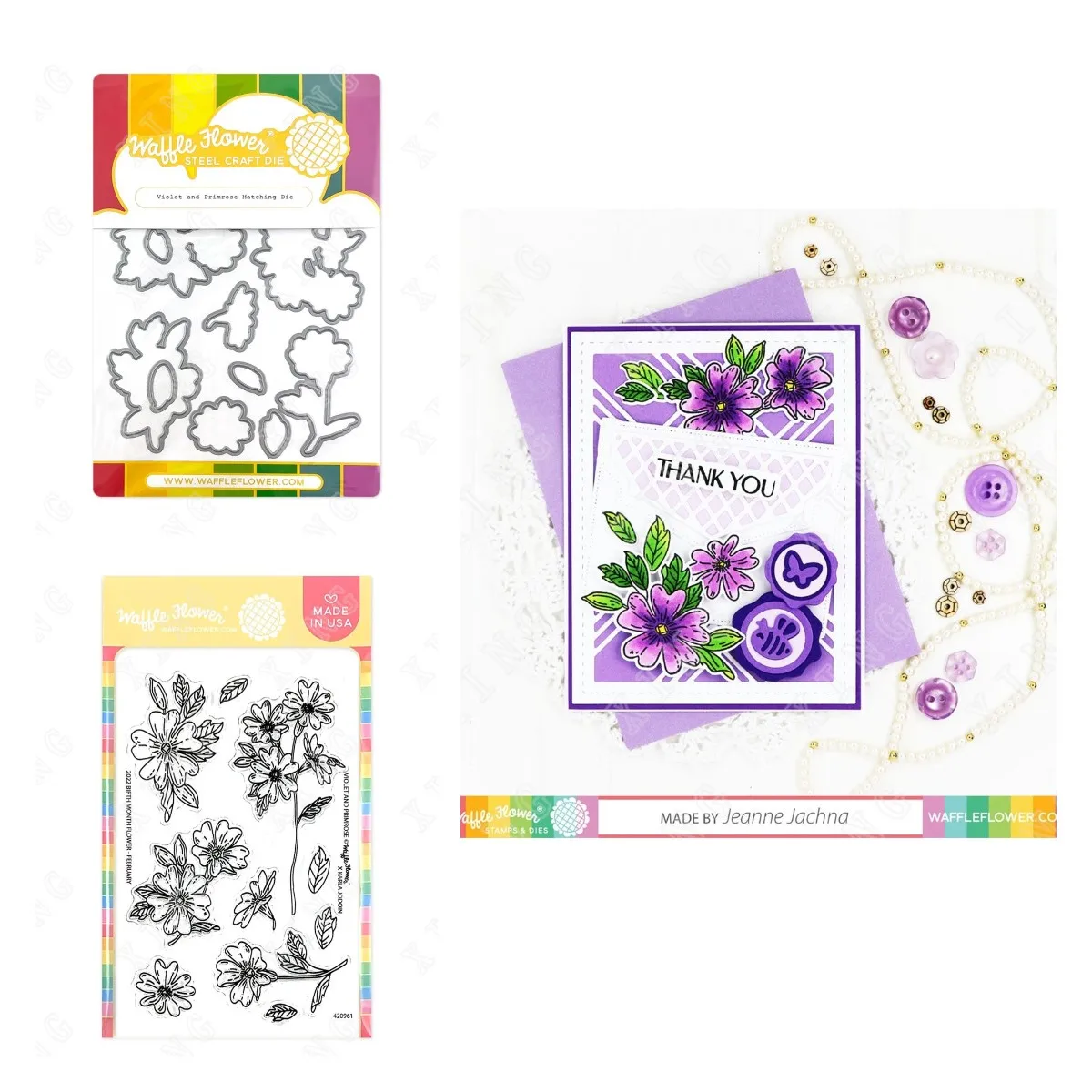 

New Violet and Primrose Metal Cutting Dies Stamps Scrapbook Diary Decoration Embossing Template DIY Greeting Card Handmade