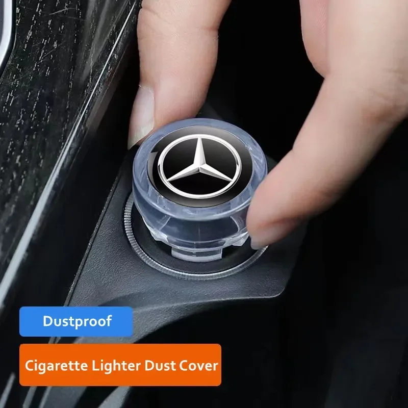 Автомобильный прикуриватель Пылезащитная Крышка для Mercedes Benz B/C/E/S класс A C200L GLC GLK