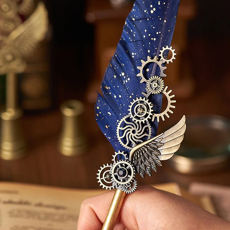 Набор перьевых карандашей 5 цветов сменных перьев с чернилами уплотнительный