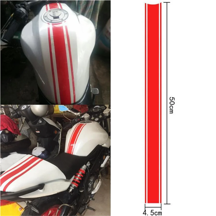 50*4 5 см 1 шт. DIY наклейка на топливный бак мотоцикла водонепроницаемая для HONDA RC51