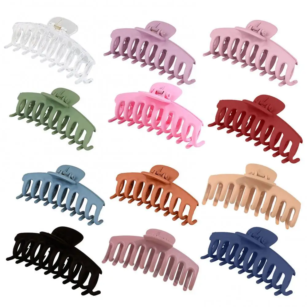 

Solid Color Hairpin Hair Clip 2022 Hot Women Hair Claw Elegant Barrette Headwear Clip Accessories