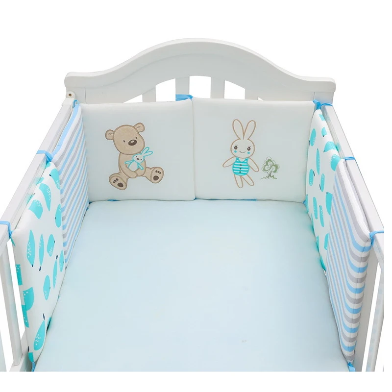 Бамперы для кроватки мальчиков постельное белье детской наборы подушек