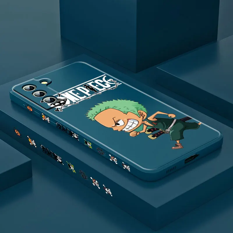 

Anime ONE PIECE Zoro For Samsung Galaxy S21 S20 S10 Note 20 10 Ultra Plus Pro FE Lite Liquid Left Phone Case Fundas Coque Capa