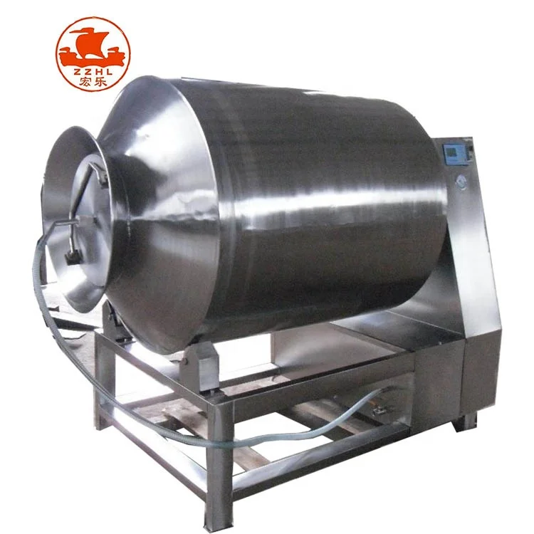 

Commercial stainless steel 1000L marinator chicken meat vacuum meat tumbler vacuum marinator