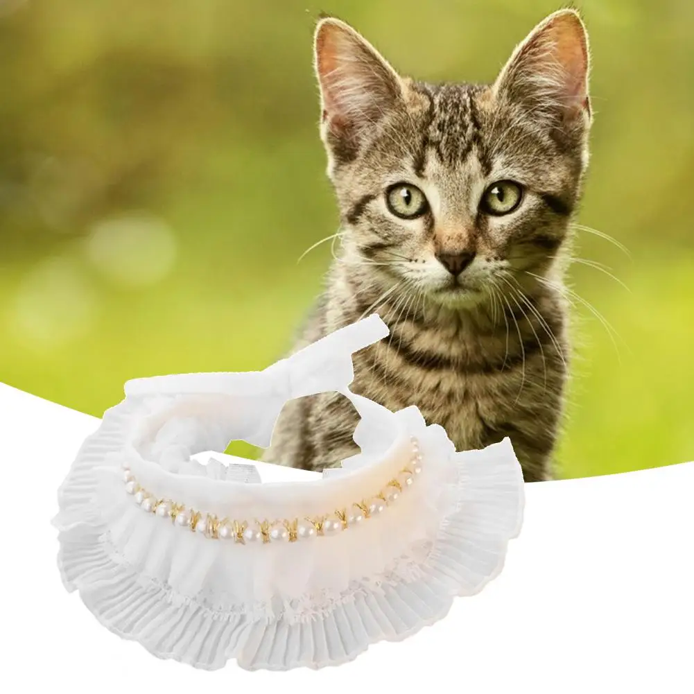 

Слюнявчик для домашних животных, Слюнявчик с искусственным жемчугом, слюнявчик для домашних животных, слюнявчик, ожерелье, галстук, шейный ...