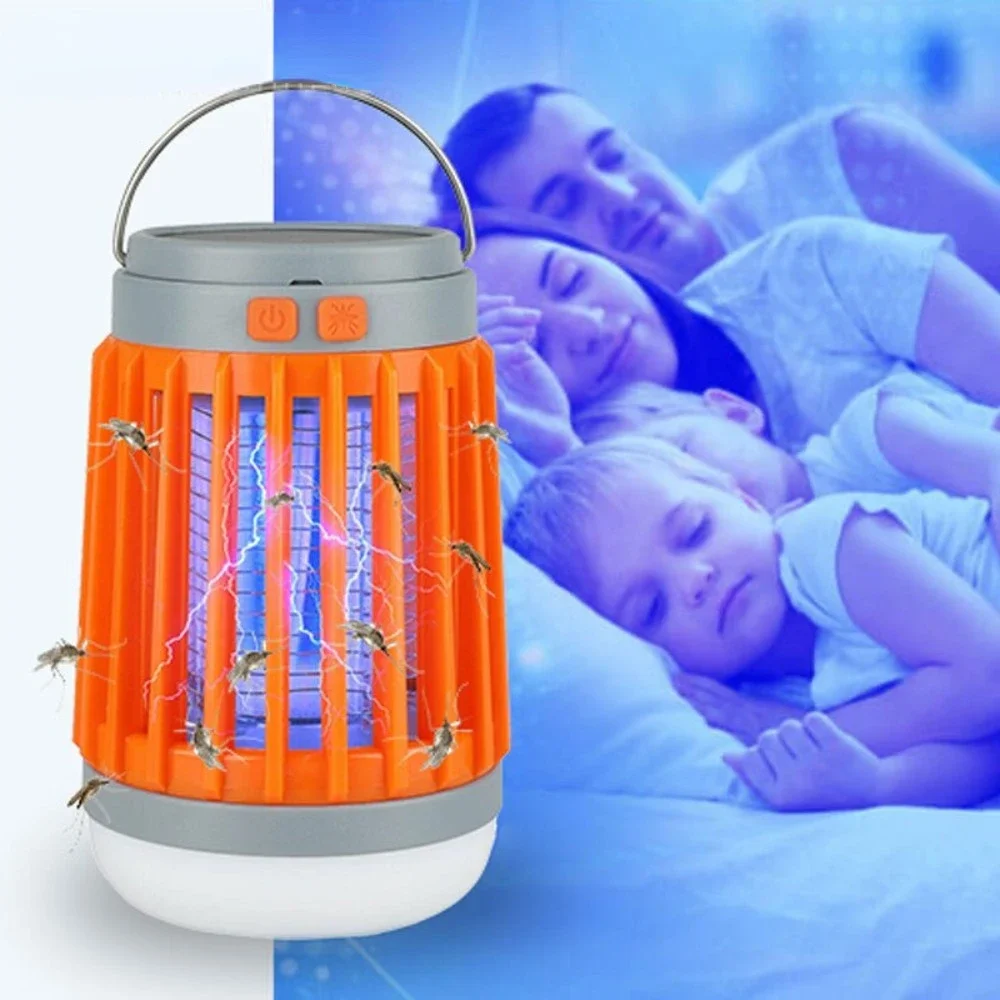 Электрическая Лампа От Комаров С Зарядным Устройством На Солнечной Панели