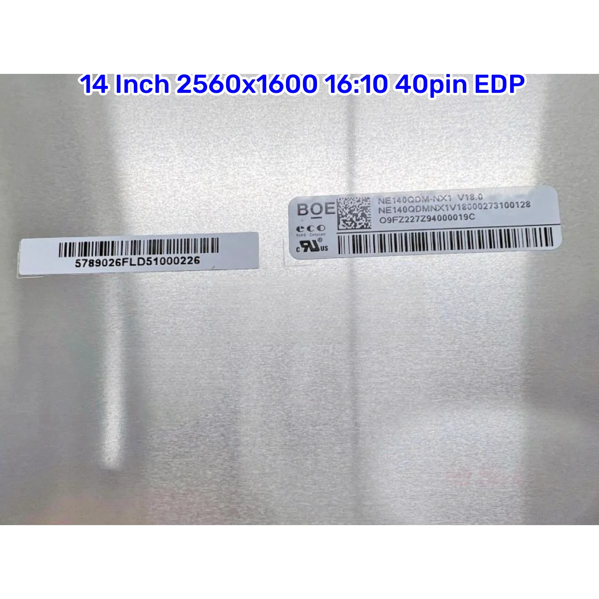 NE140QDM-NX1 или NE140QDM-NX2 ЖК-экран для ноутбука/матрица 14 дюймов 2560x1600 16:10 40pin EDP