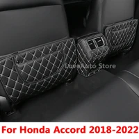 for honda accord 10th 2021 2018 2019 2020 car rear seat anti kick pad rear seats cover back armrest protection mat accessories