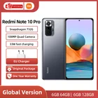 Смартфон Xiaomi Redmi Note 10 Pro, Snapdragon 732G, 120 Гц, NFC, 6,67 дюйма, AMOLED дисплей