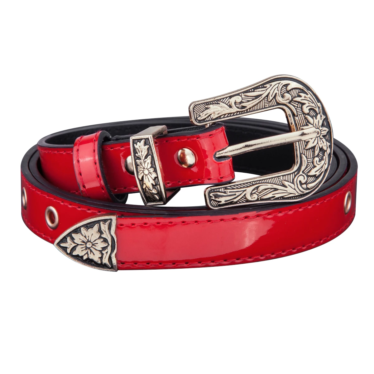 

Vintage Female Dress Waist Belt Women’s Belt Patent Leather Ladies Thin Belts Luxury Brand Designer Adjustable Waistband