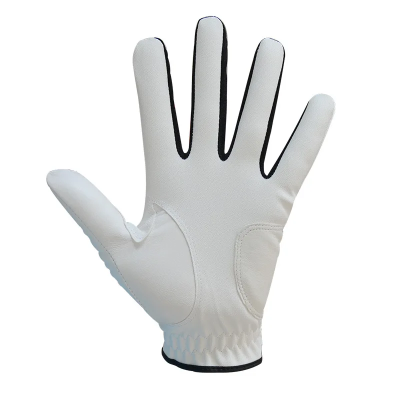 1Piece Golf Gloves Men Left & Right Hand High Quality Golf Sports Glove Soft Breathable Wear-Resistant Sheepskin Leather Gloves