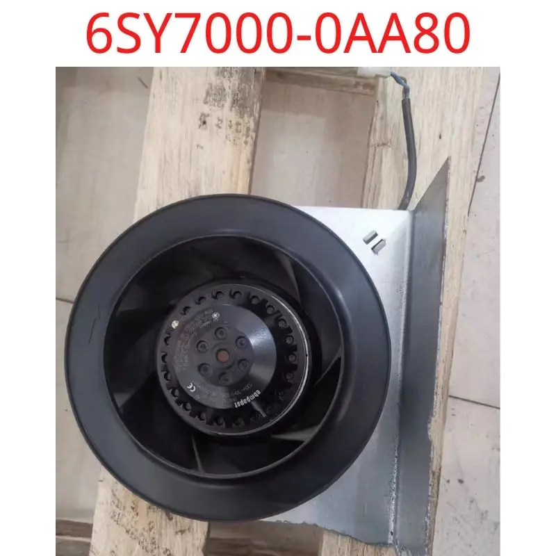 

used Siemens test ok real 6SY7000-0AA80 fan R2E190-AE77-B8 cooling fan M2E068-BF