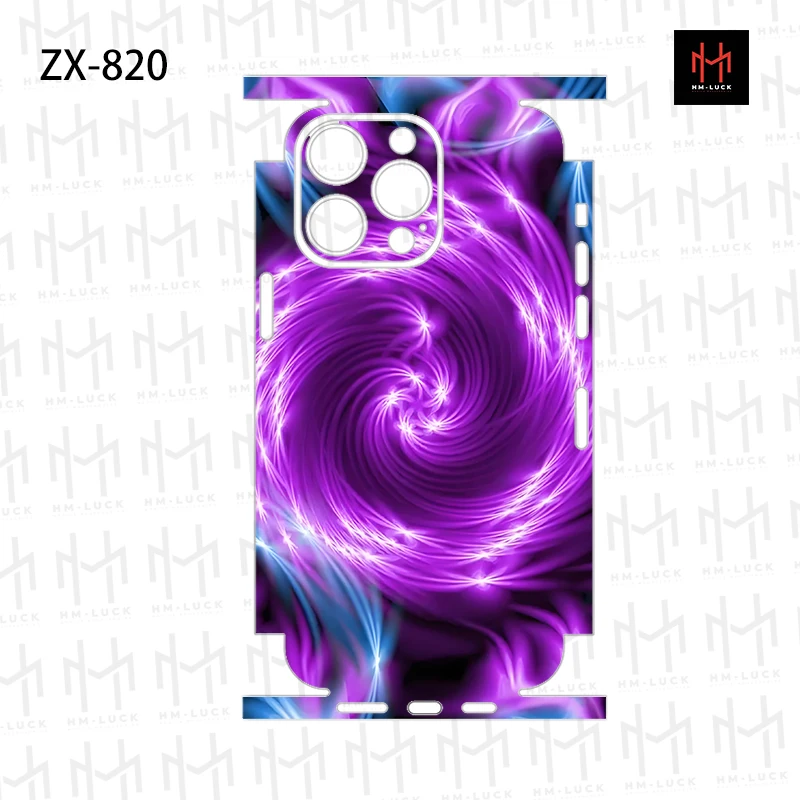 Красочная наклейка 3M для iPhone 15 14 13 12 11 Pro XS Max XR мягкая защитная пленка задней