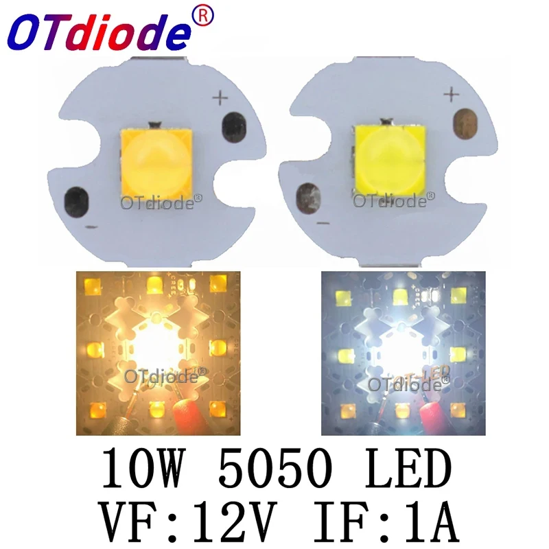 

5 шт. керамические светодиодные лампочки OTdiode 10 Вт белый/теплый белый