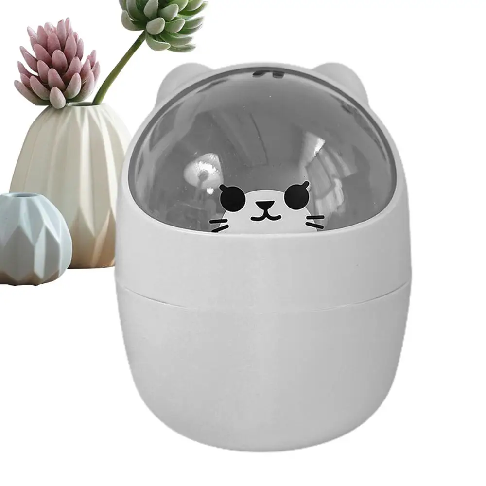 

Настольный мусорник пластиковый