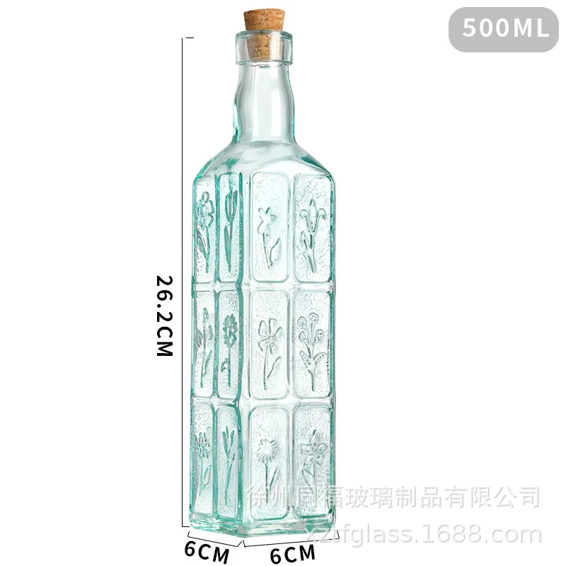 

Стеклянная бутылка для масла Jacffur