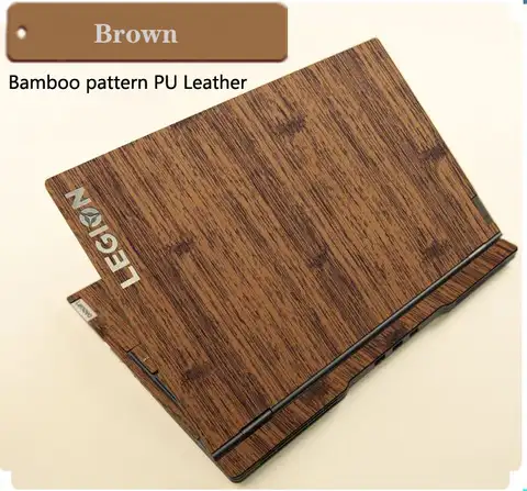 Бамбуковая кожа, специальная наклейка для ноутбука, кожаные наклейки, защитный чехол для Lenovo Legion 5 Pro 16 "Gen 7 2022 / Gen 6 2021