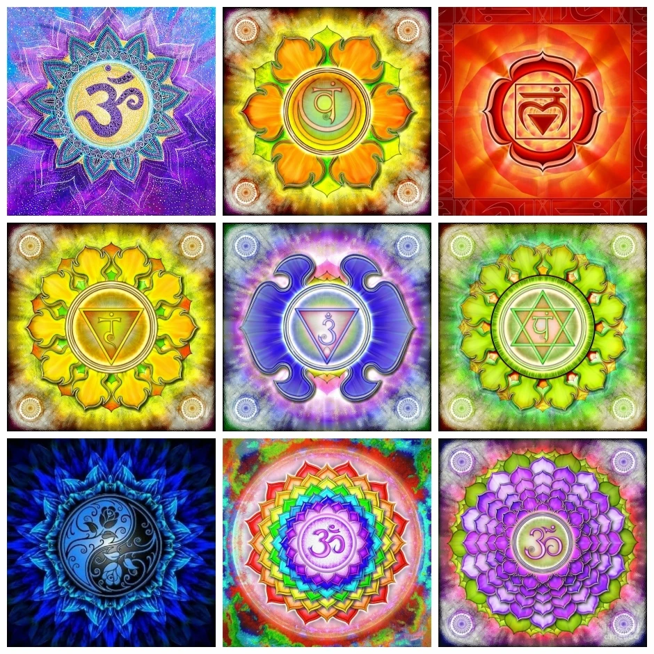 

AZQSD Diamond Painting New Arrival Mandala Religious Handmade Embroidery Flower Icon Rhinestones Home Decor Diy Gift