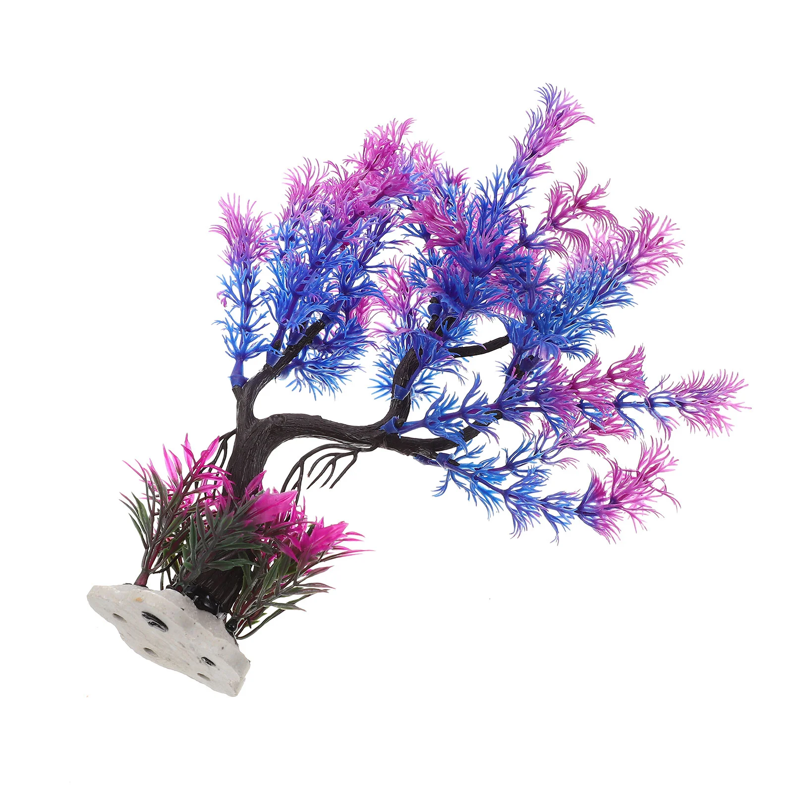 

Aquarium Tank Decorations Accessories Decor Betta Artificial Aquatic Live Landscape Leaf Water Beta Fake Simulation Tree