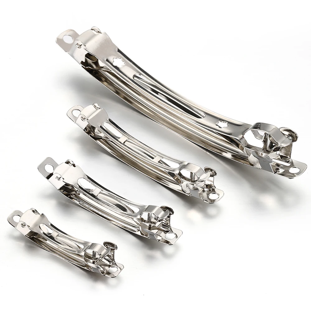 Заколки для волос с французской пряжкой 10 шт