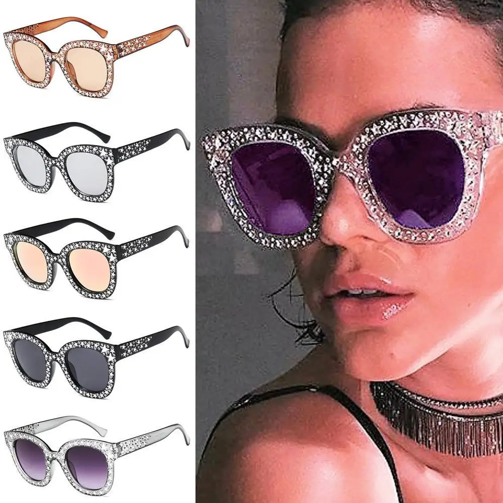 Солнцезащитные очки в стиле ретро женские милые пикантные стильные солнечные